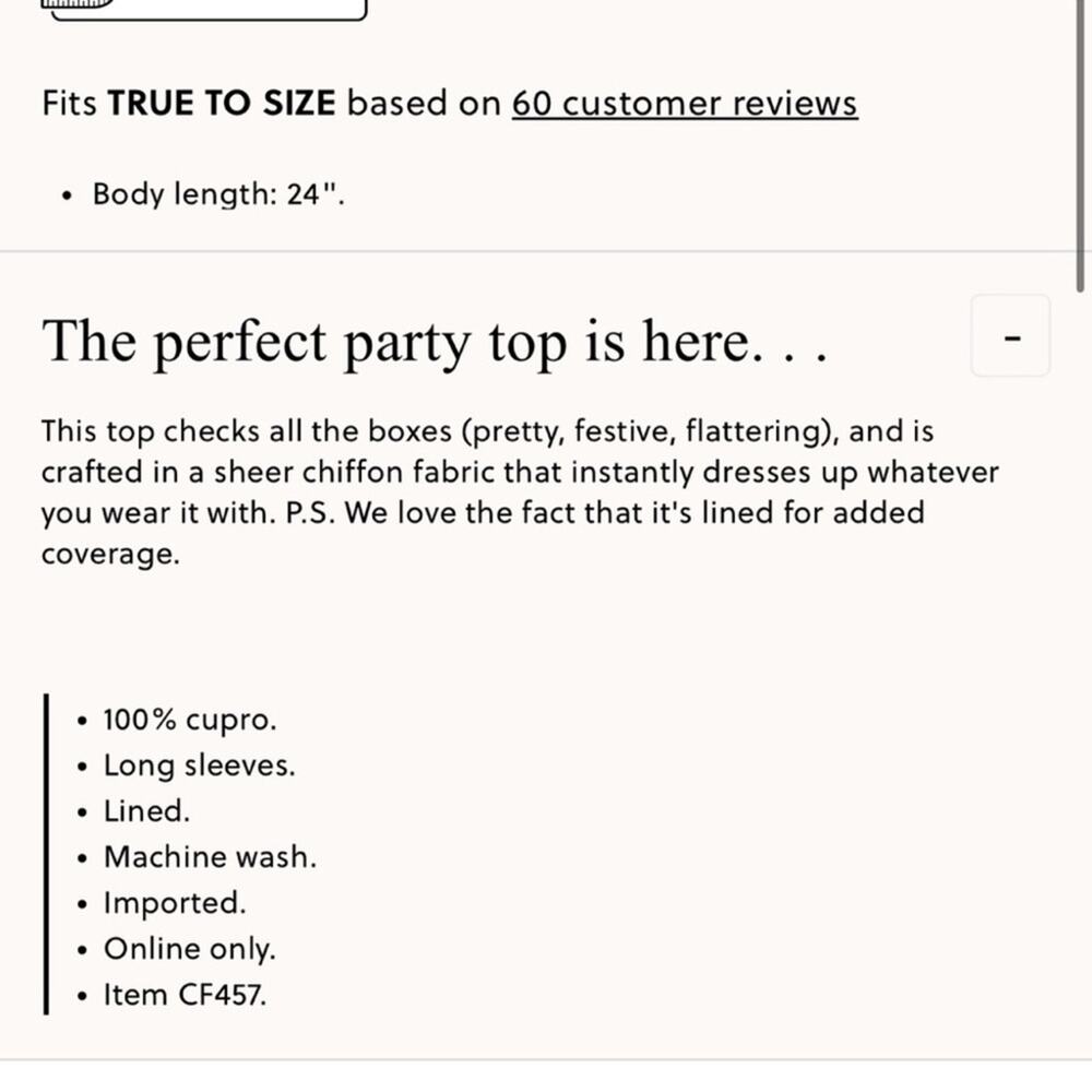 J.Crew Ruffle-front top in crinkle cupro - Picture 3 of 5